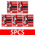 L298N Dual H-Bridge Motor Driver Module - PWM Speed Control & Direction Reversal for DC Motors (5V-35V)