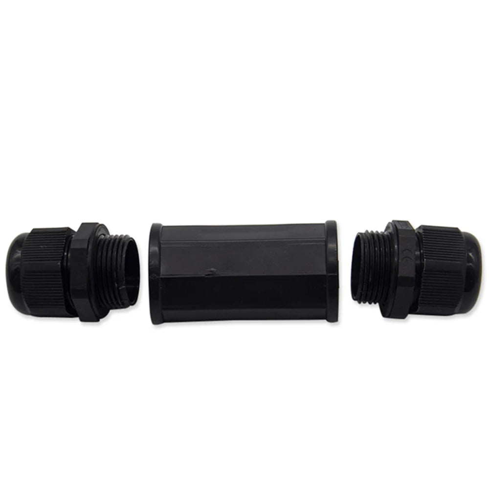 RJ45 Waterproof Connector IP67 Ethernet Network Cable Connector Double head Outdoor Lan Coupler Adapter Female for Cat5 6 7 8P8C