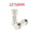2Pcs 22*58 Fast Blow Ceramic Fuse 22x58mm Fuse 500V 50KA 32A 40A 50A 63A 80A 100A 125A RO17 RT19 RT14 RT18