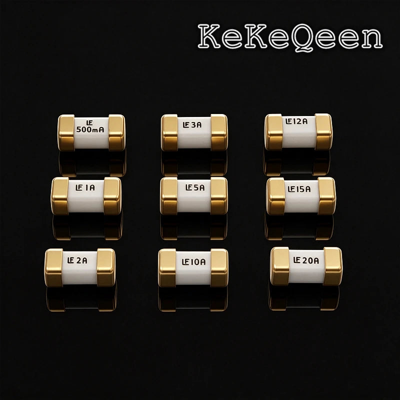 Original New 0451 FUSE BRD MNT 1808 Fuses Fast Blow 125V 500mA 1A 2A 3A 4A 5A 6A 1.5A 2.5A 3.15A 3.5A 6.3A 7A 8A 10A 12A 15A 20A