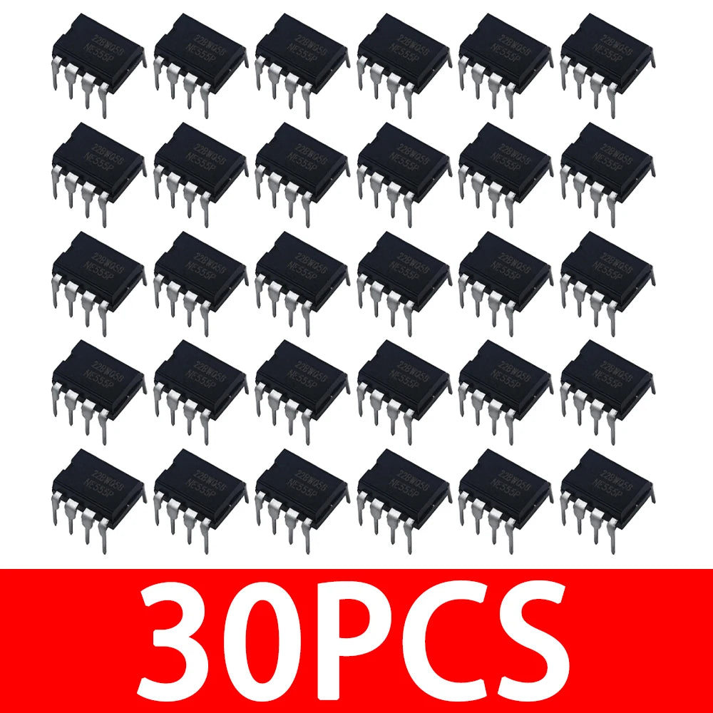 10PCS /20pcs/30pcs/40pcs/50pcs  New NE555 NE555P NE555N 555 Timers DIP-8 TEXAS