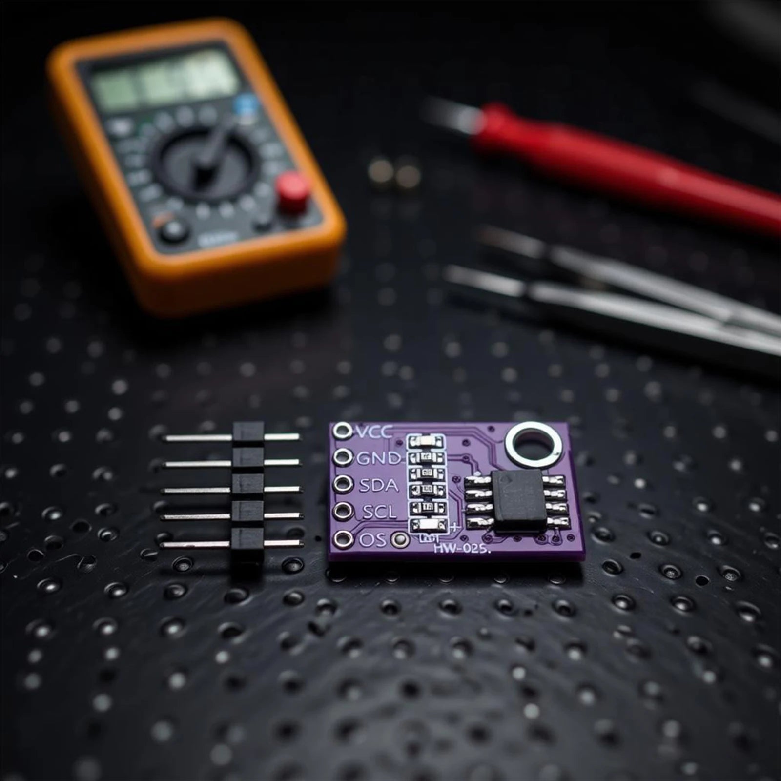 LM75 LM75A Temperature Sensor Module LM75BD High Speed I2C Interface Temp Sensor DIY Projects/Smart Home/Industrial Control