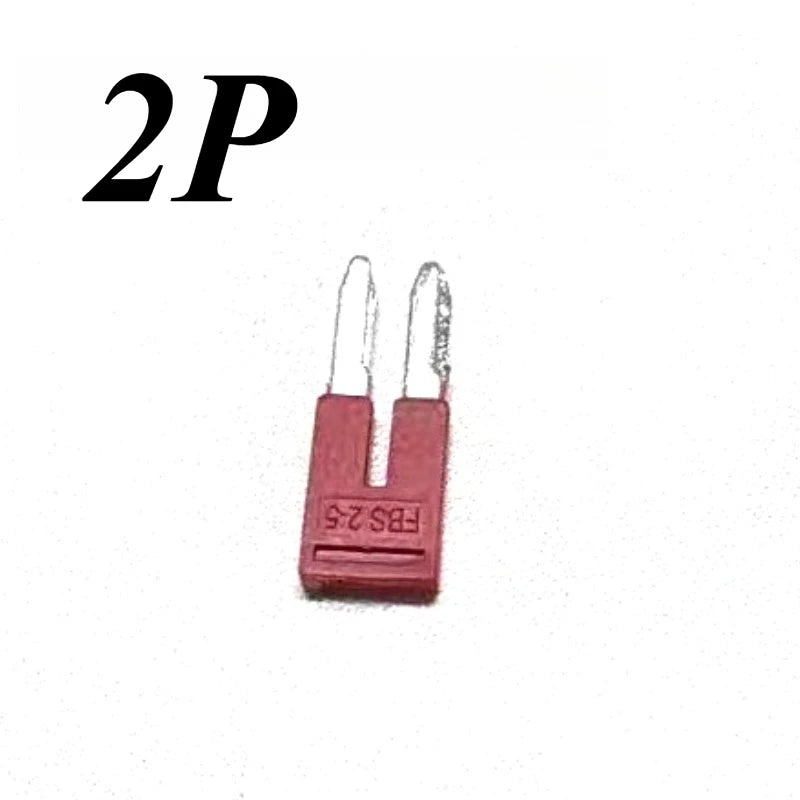 5PCS FBS 2-5 3-5 4-5 5-5 10-5 Center Contact Fixed Bridge Plug-in Bridge for ST2.5 DIN Rail Terminal Blocks Accessories