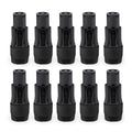10pcs New IP65 Waterproof Locking PowerCon Chassis Connectors NAC3MPX or NAC3MX-W + NAC3FPX + Powercon True Connector NAC3FX-W