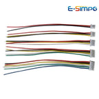 10pairs 20CM JST1.25 2P 3P 4P 5P 6P Male Female Plug Butt-joint Aerial Docking JST Plug Jack Terminal Wire Cable Connector