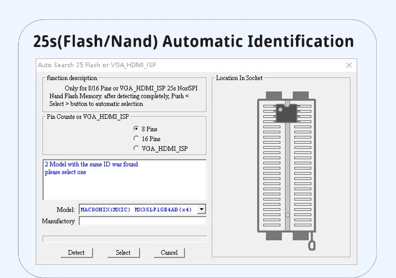 XGecu T48 Programmer [TL866-3G] TL866II Plus upvertionfor SPI/Nor/NAND FlashTSOP/SOP//EMMC BGA153/162/169/100/221 adapter socket