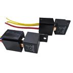 1Set 4/5 Pin Automotive Relay 12V DC 24V 40A Waterproof Relay For Motorcycle Headlight Air Conditioner With Socket