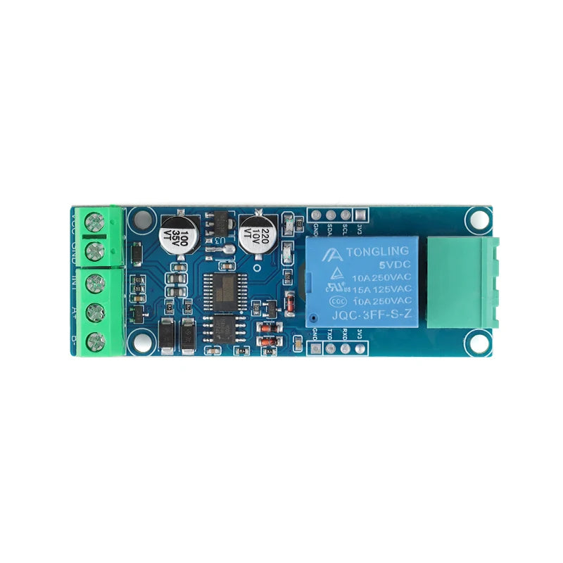 Modbus RTU 1 2 4 8 Channel Way relay module 5V 12V 24V Switching Switch Input/output RS485/TTL Communication