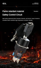 16mm Rotary Knob Push Button Switch 2 3 Positions Latching Self Lock 3/6 Pins Round Square Key Selector Start Up Power Switch