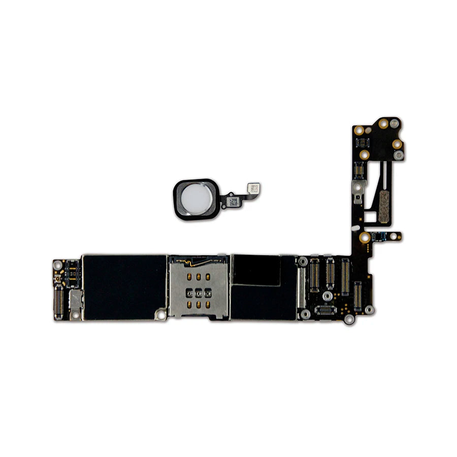 For iPhone 6 Motherboard Full Chips iOS System Free ICloud Logic Board Good Tested 4G LTE Mainboard 16/16/128GB Plate Unlocked