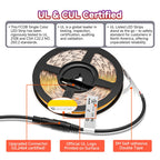 Super Bright 480 LEDs FCOB LED Strip Ultral Bright Efficient COB Light 2700K 6000K Dimmable Linear Flexible RA90 UL CE DC24V