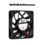 40mm 50mm 60mm 70mm 80mm 92mm 120mm DC 5V 12V 24V Axial Cooling Brushless Motor Case Quiet Fan 2PIN Sleeve Bearing