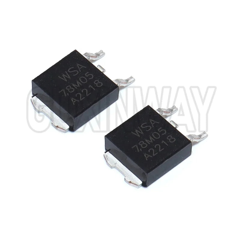 10/50PCS 78M05 LM7805 TO-252 7805 1000MA 5V NEW Three-terminal Voltage Regulator Tube