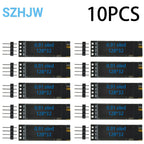 0.91 Inch 128x32 IIC I2C White / Blue OLED LCD Display DIY Module SSD1306 Driver IC DC 3.3V 5V for Arduino
