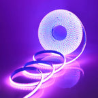 5V Wifi Bluetooth-compatible USB RGB COB LED Strip Light 24key 44key Remote Control Kit 576 LEDs Linear Lighting Flexible Tape