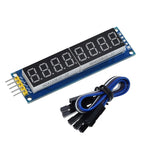 TM1637 4 Bits / TM1638 / 74HC595 8 bit Digital LED Display Module 7 Segment 0.36Inch Clock RED Anode Tube Four Serial Driver