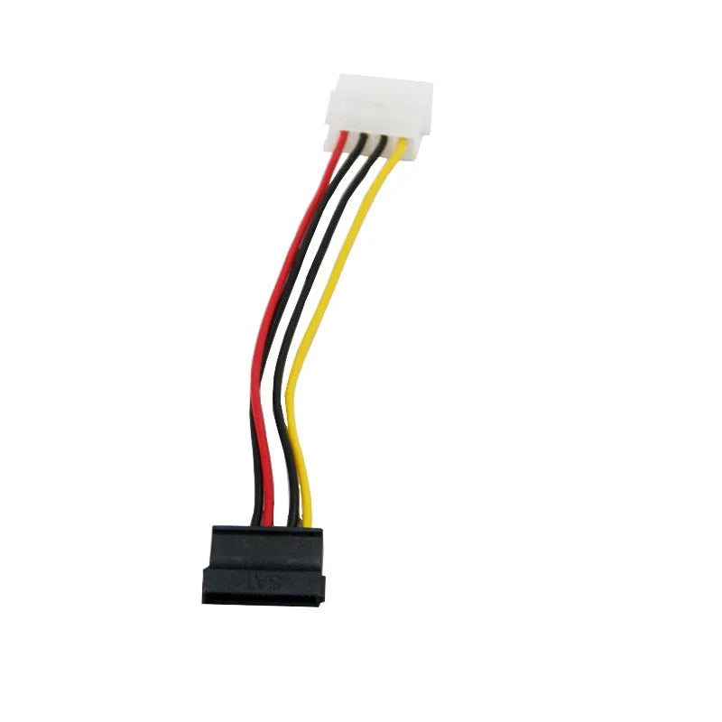 Molex Adapter Cable, IDE to SATA Transfer Cord, Female to Female or Female to Male, Hard Disk Power Cable