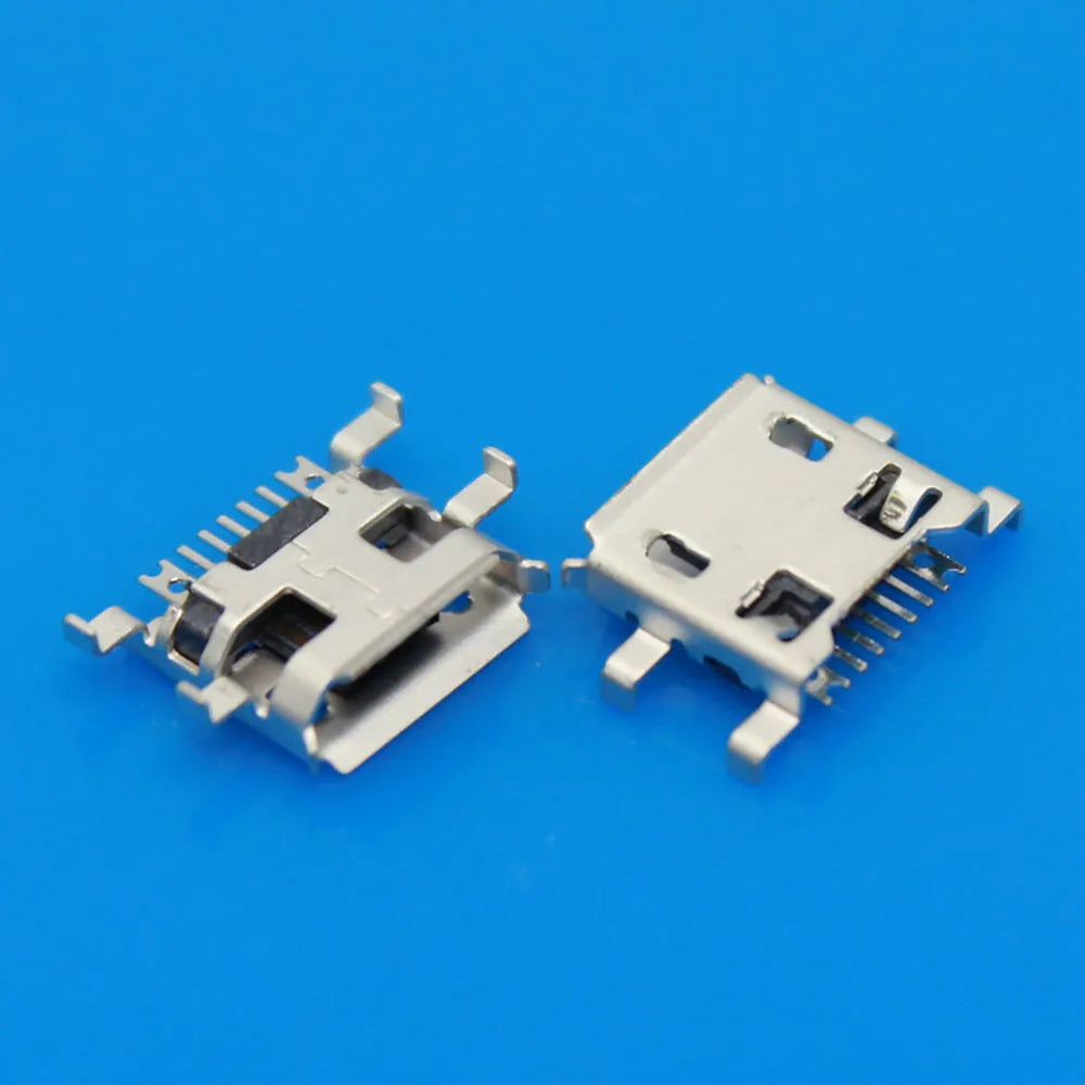 Universal Dropship 15Model Micro USB 5Pin Jack Connector V8 Port Horn Charging Socket for Lenovo Huawei ZTE HTC Etc.