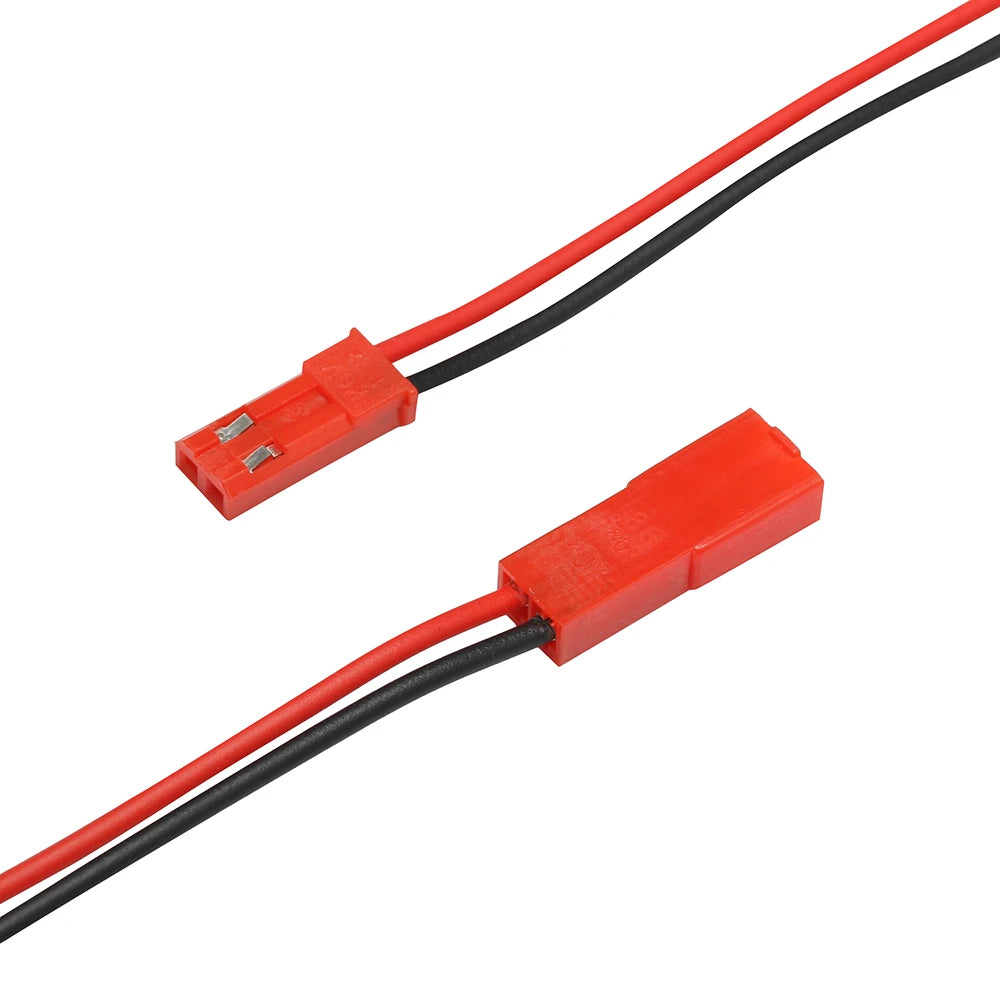 20pcs Male&Female Connector JST Plug Cable DIY 2 Pin Connectors Terminals