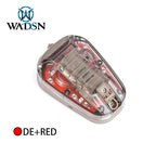 WADSN HEL STAR 6 GEN3 Airsoft Sport Helmet Light Blue Green Red IR Strobe Waterproof Outdoor Survival Safety Signal Flash LAMP