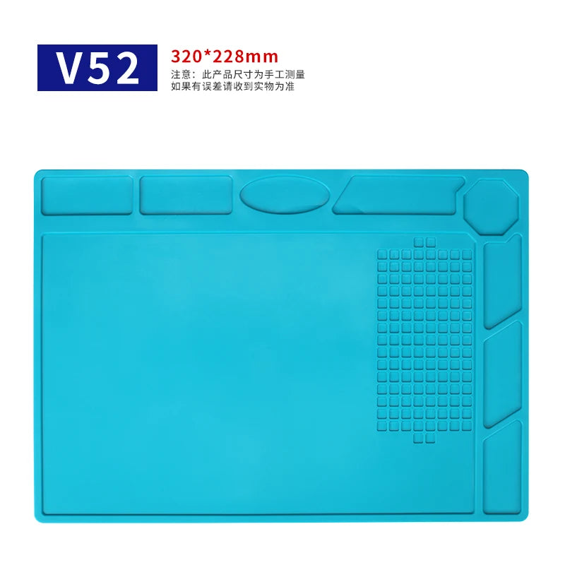 MECHANIC Silicone Repair Pad Soldering Mat Antistatic Heat Resistant Insulation Work Mat Welding Repair Platform