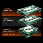 YCS  iSocket Motherboard Middle Layer Tester Platform For iPhone X-16 Pro Max Logic Board Lower Middle Frame Repair Tools ﻿