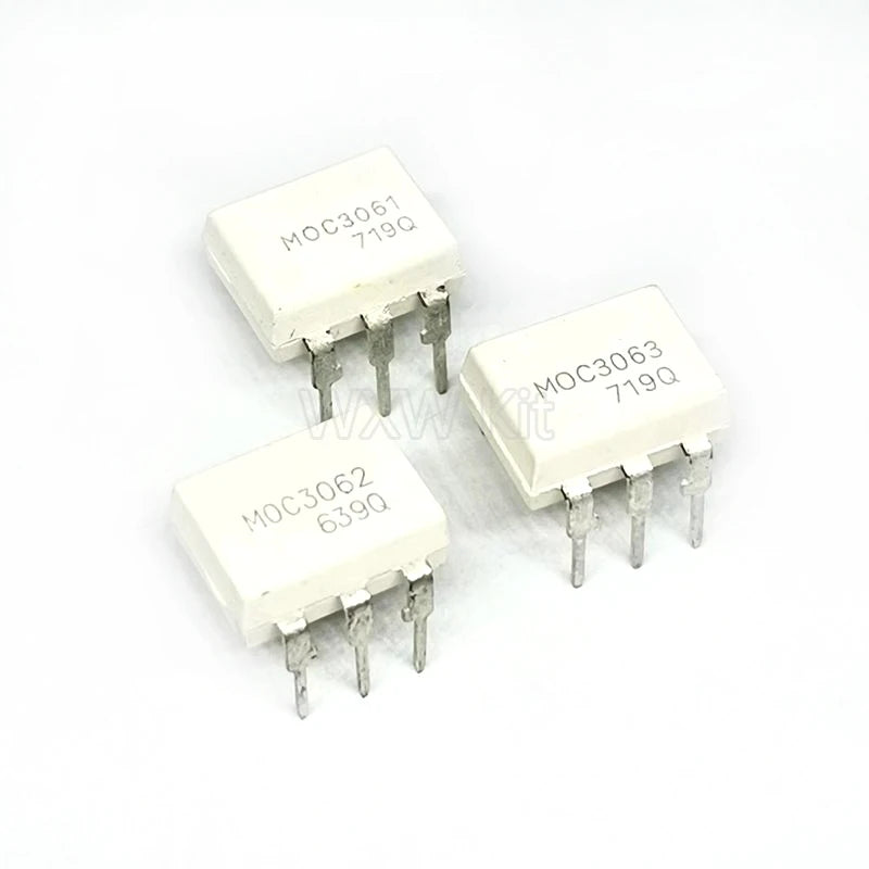 10PCS MOC3020 MOC3021 MOC3022 MOC3023 MOC3041 MOC3042 MOC3043 MOC3061 MOC3062 MOC3063 MOC3081 MOC3082 MOC3083 DIP6 Optocoupler