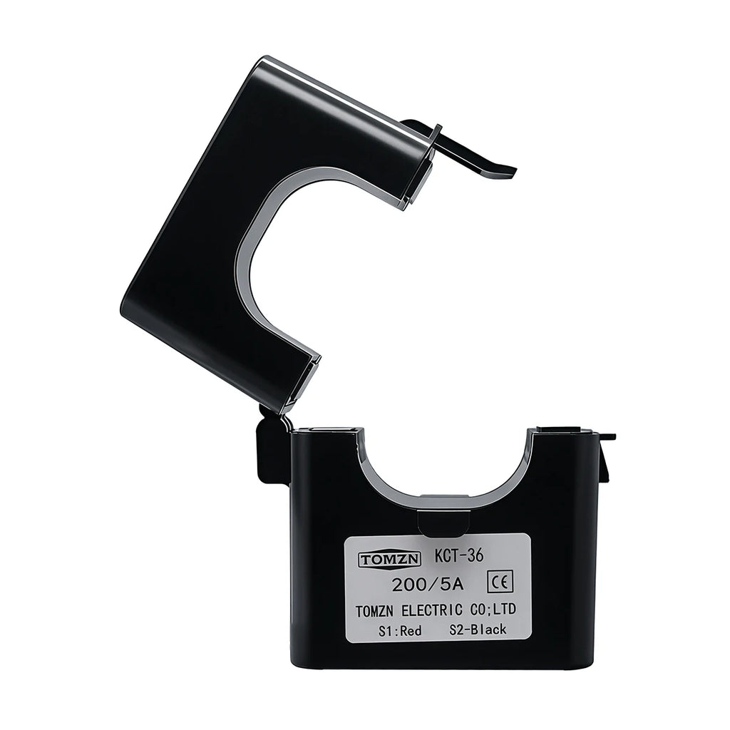 TOMZN Split Core Current Transformer 200A 300A 400A 600A to 5A Secondary AC High-Current CT for kWh Meter Energy Monitoring