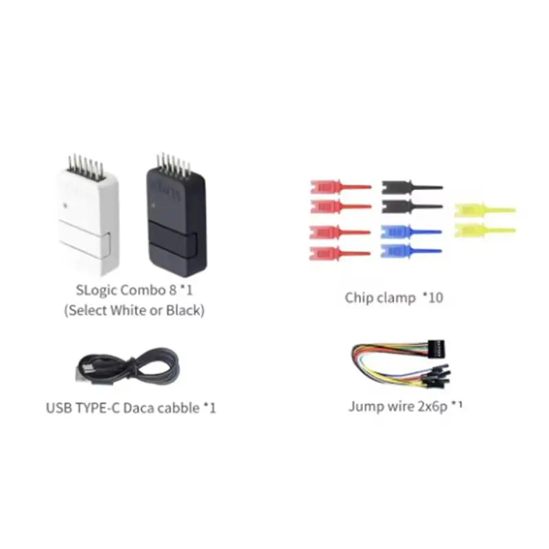 AT02-For Slogic Combo 8 Logic Analyzer Daplink Cklink Debugger Tool 80M Serial Port,Daplink Cklink Debug Tool