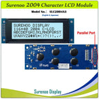 Surenoo 116*40MM 2*8Pin 204 20X4 2004 6800 IIC I2C Character LCD Module Display Screen LCM White LED Backlight English Japanese