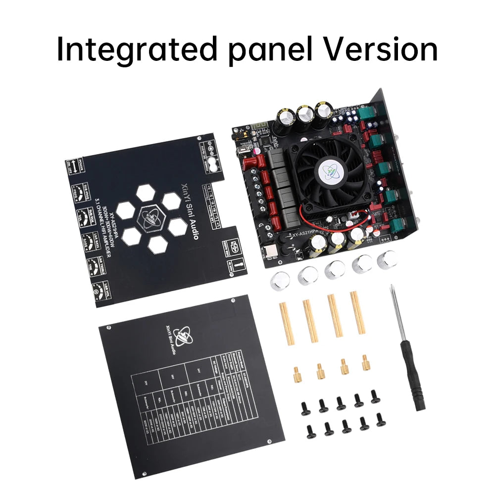 TPA3255 Class D Amplifier Bluetooth Audio Amplifier Board 300W*2+6000W 2.1 Channel 3D Surround Sound Subwoofer