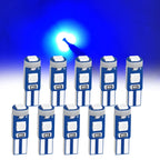 Ultra Bright T5 W1.2W W2.3W 3030 3Chipsets LED Small Bulbs 12V White/Ice Blue/Pink/Yellow/Red for Car Panel and Instrument Light