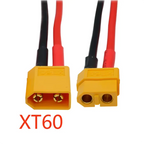 XT60 Female / Male Plug Battery Parallel Connector with Silicone Flexible Wire14AWG for RC Lipo Battery Motor