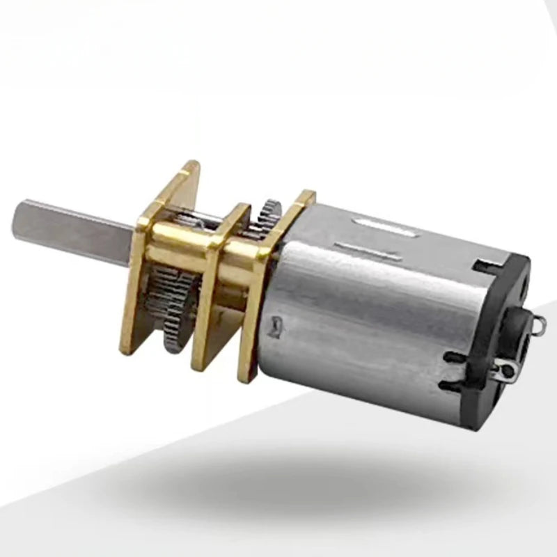 1pc DC 3V/6V/12V N20 Mini Micro Metal Gear Motor with Gearwheel DC Motors 30/50/60/100/150/200/300/500/1000RPM