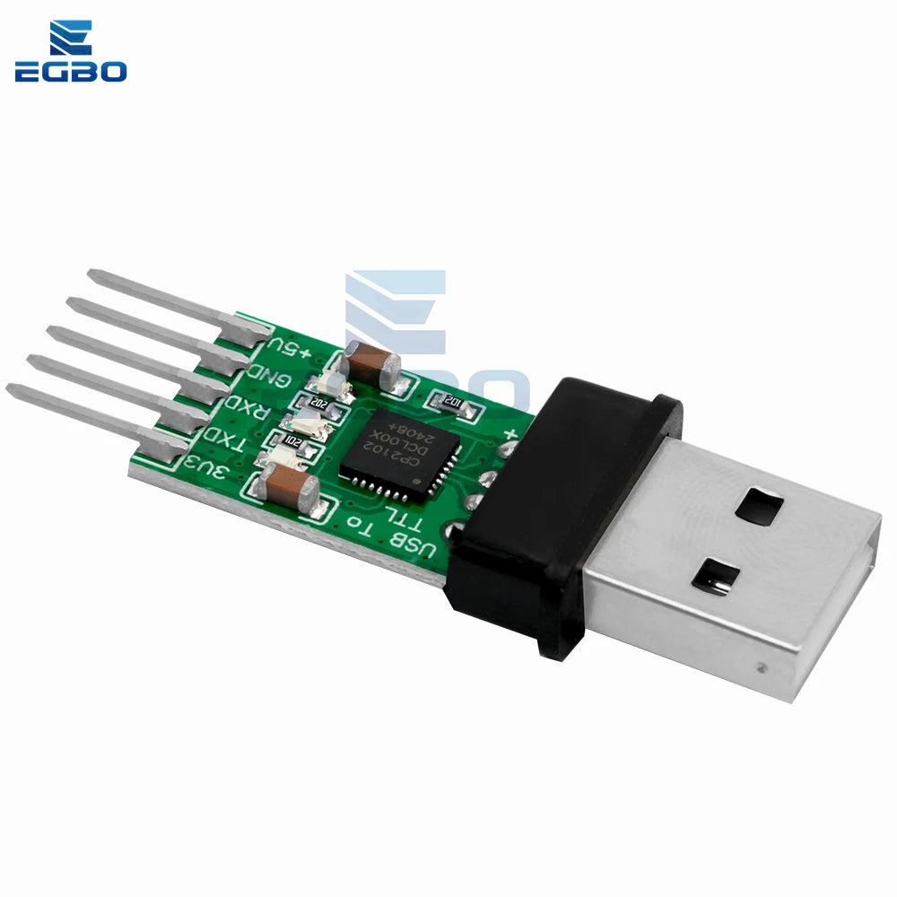 1~10PCS CP2102 USB 2.0 to TTL UART Module 5Pin Serial Converter STC Replace FT232 Module Support 5V/3.3V