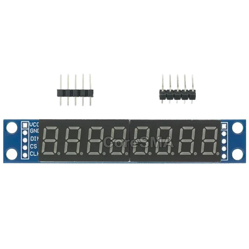 CoreSMA TM1637 4 Bits/TM1638/MAX7219 8 bit Digital LED Display Module 7 Segment 0.36Inch Clock RED Anode Tube Four Serial Driver