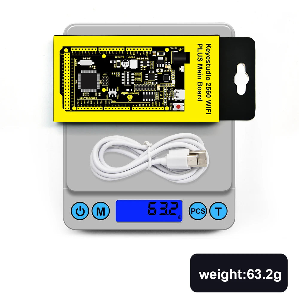 Keyestudio  2560MEGA  WiFi /Plus/ Pro / Development Board+USB Cable Compatible for Arduino MEGA2560  R3 Microcontroller Boards