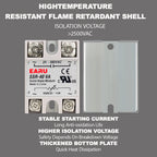 SSR-10VA SSR-25VA SSR-40VA SSR Solid State Relay Voltage Regulator AC24-380V Output+Potentiometer for PID Temperature Controller