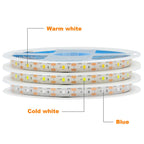 5V USB 2835 LED Strip Light with DC Plug 3528 SMD Flexible Led Tape Ribbon 60LED 0.5m 1m 2m 5m Cabinet Lights Night TV Backlight