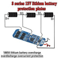 3S 10A18650  Lithium Battery Charger Protection Board Module for 3pcs 18650 Li-ion Battery Cell Charging BMS 3.7V 11.1V 12.6V