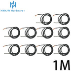 1/10PCS DS18B20 Waterproof Thread Temperature Probe Temperature Sensor Stainless Steel Package 1/2/3/5/10Meter For Arduino