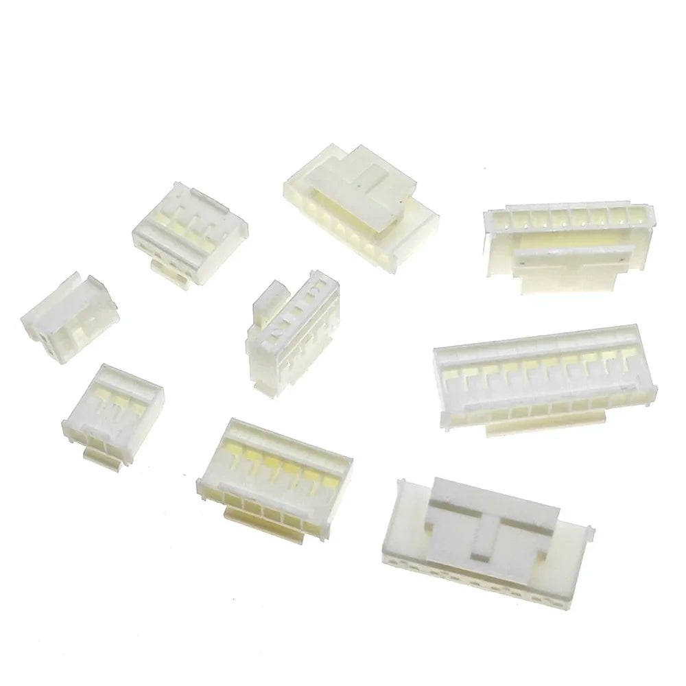 10Sets HY2.0 Connector 2.0mm Vertical / Horizontal SMD Pin Header 2/3/4/5/6/7/8P ( Plug Male + Female + Terminal ) Kit