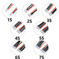 5Pcs JST-XH Balancer Cable Silicone Wire 1S 2S 3S 4S 5S 6S 7S RC Lipo Battery Balancer Charger Plug Connector 2.54mm Pitch 22AWG