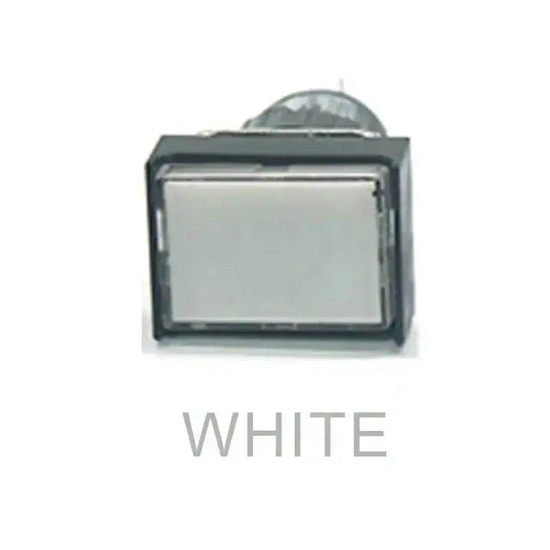 5pcs 16mm Rectangular Power Push Button Switch With Lamp Self Reset Momentary Latching Fixed Lock Five Pin LA16-J-11D LA16-J-11S
