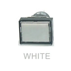 5pcs 16mm Rectangular Power Push Button Switch With Lamp Self Reset Momentary Latching Fixed Lock Five Pin LA16-J-11D LA16-J-11S