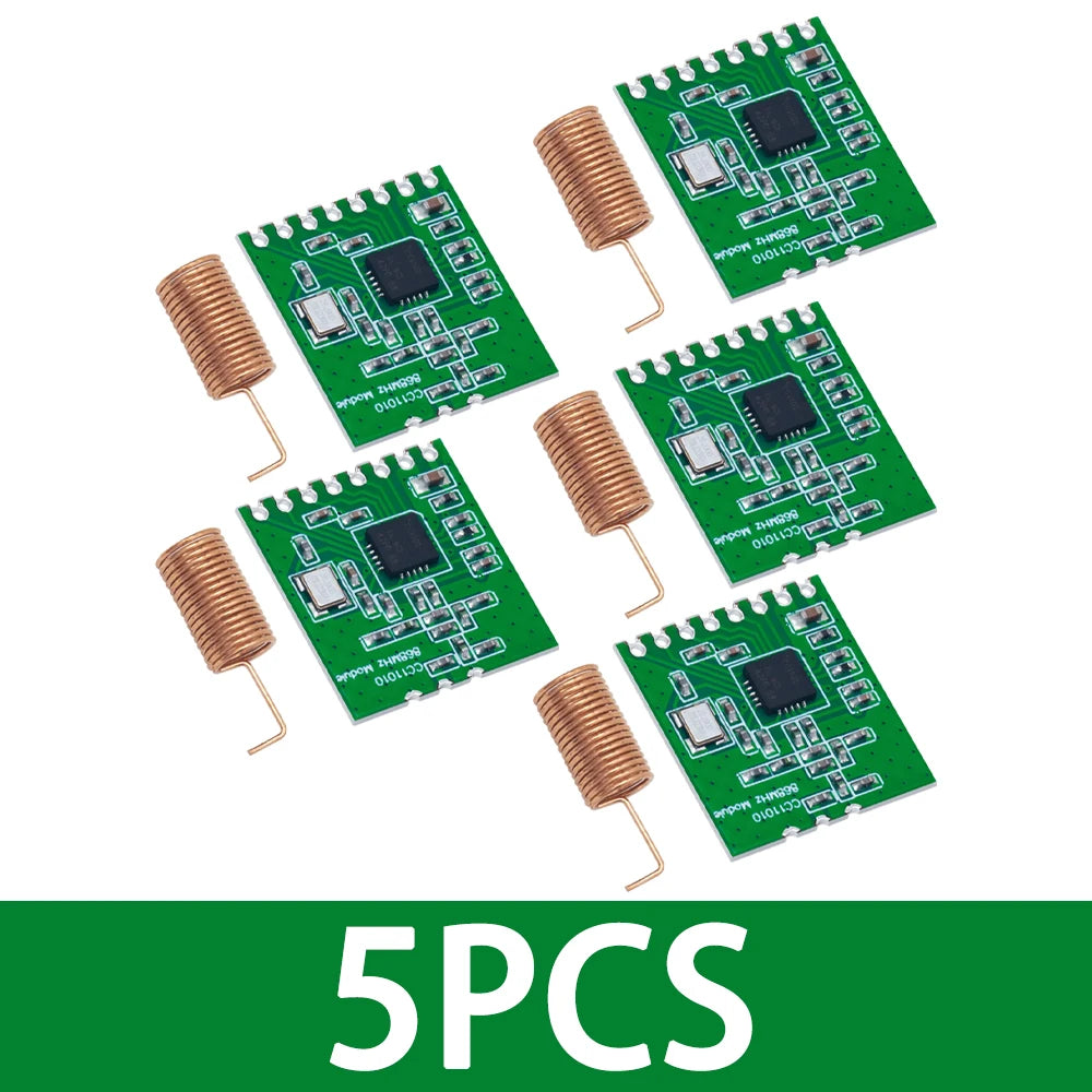 CC1101 10mW Wireless Module 433MHZ 868MHZ 300-1000M Long Distance Transmission With SMA Antenna Wireless Transceiver Module