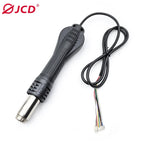 JCD Hot Air Gun Desoldering Hot Air Gun Handle Soldering Iron is Suitable for 858D 868D 8898 Rework Solder Repair Station
