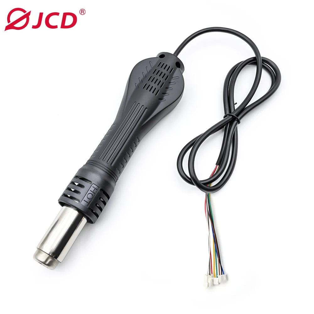 JCD Hot Air Gun Desoldering Hot Air Gun Handle Soldering Iron is Suitable for 858D 868D 8898 Rework Solder Repair Station