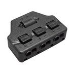 6/3Ports Out Line Splitter Quick Connect Low Voltage Wire Splitter Distribution Block For Lighting Led Strip Connection Terminal