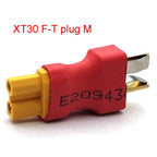 XT30 XT60 XT90 T Plug Deans Female To Male TRX Connectors Plug RC Lipo Battery Control Parts DIY XT60 TO T PLUG